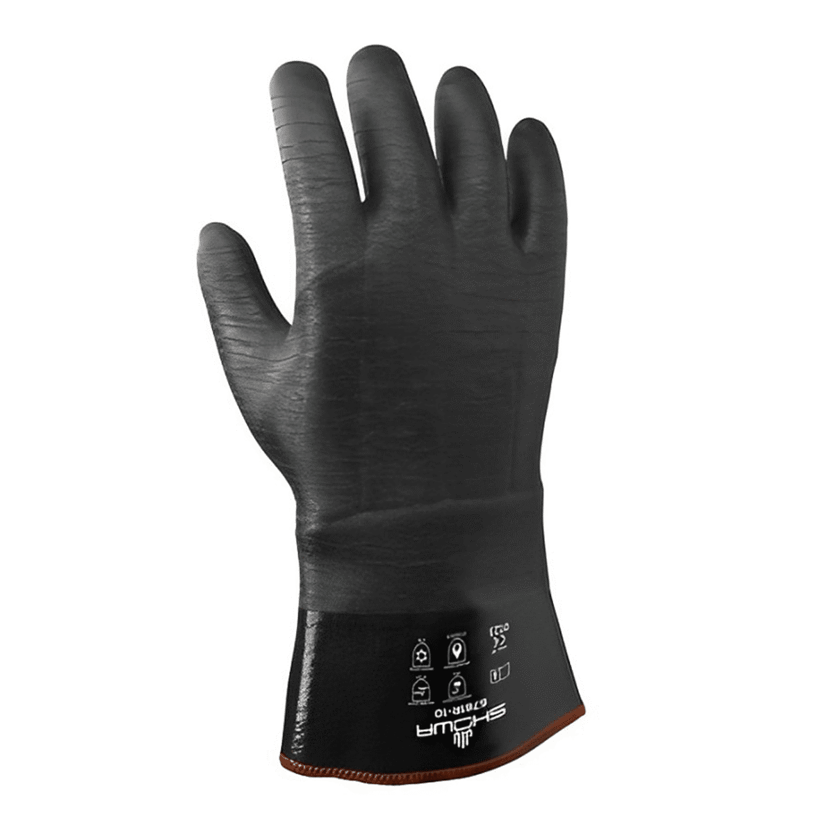 Cotton with Neoprene coating Safety Gloves