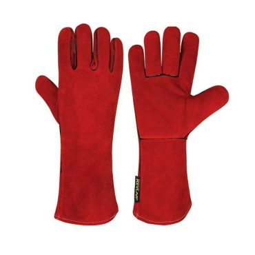 Welding Glove 16 / 14 Inch Heat Resistant Leather Red