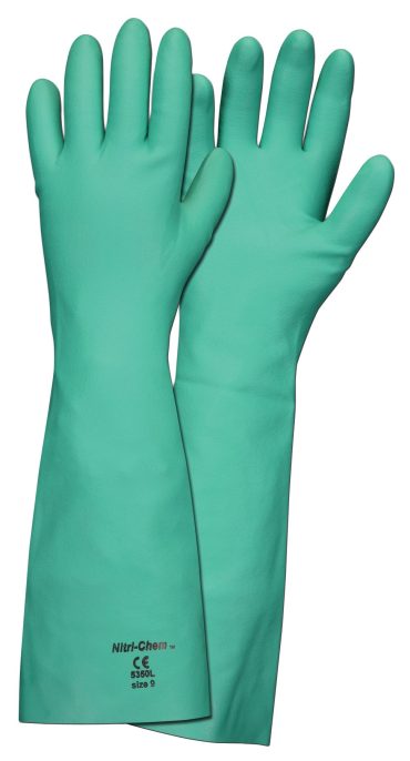 22 mil Heavy Duty Nitrile Safety Gloves