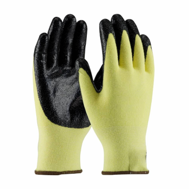 Kevlar Gloves With Solid Nitrile Grip Gloves